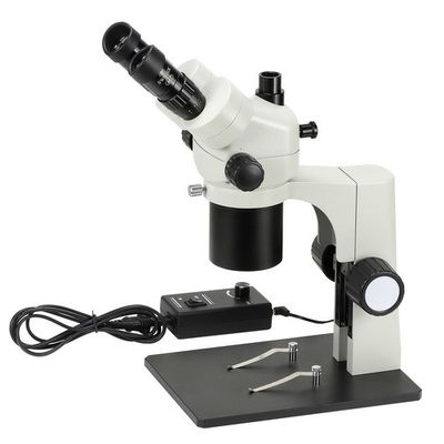 Chiny Powiększenie 18X-65X stereoskopowy mikroskop z zoomem trójokularowy współosiowe oświetlenie dostawca