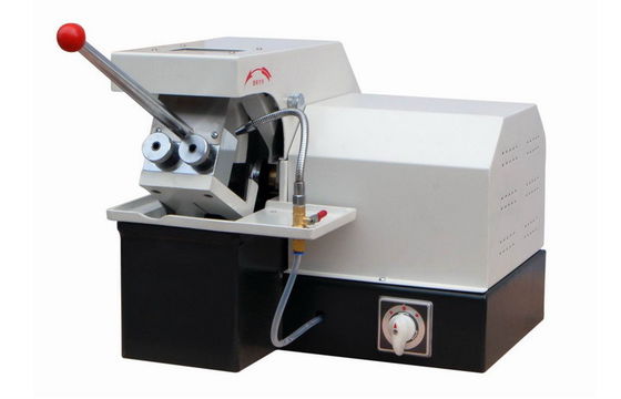 Chiny Ręczna maszyna do cięcia próbek metalograficznych Maksymalna średnica cięcia 50 mm z chłodzeniem wodnym dostawca