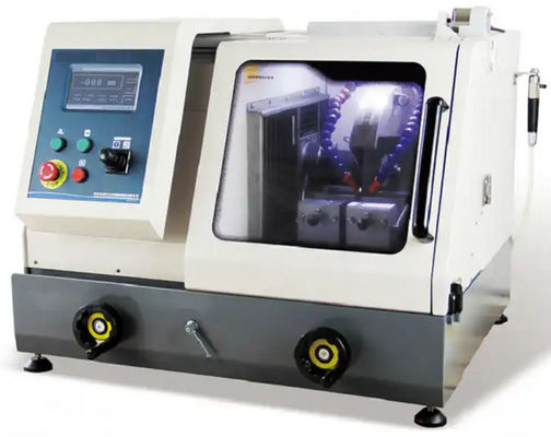 Chiny Automatyczna maszyna do cięcia metalograficznego 2100 obr./min AC-80 AC-100 Chłodzenie wodą z recyklingu dostawca