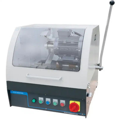 Chiny Wysokowydajna ręczna maszyna do cięcia metalograficznego Chłodzenie wodą z prędkością 2800 obr./min dostawca