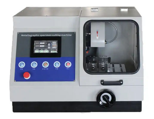 Chiny Recykling Chłodzenie wodą Automatyczna maszyna do cięcia metalograficznego Prędkość silnika 2100 obr./min dostawca