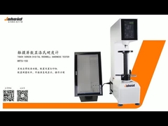 Ekran dotykowy Cyfrowa maszyna do badania twardości Rockwella Obsługa kompensacji danych