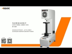 Zmotoryzowany odczyt tarczy ładującej 0,5 HR Twardościomierz Rockwella z gardzielą 160 mm