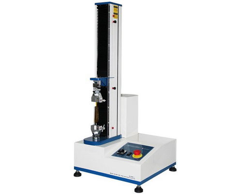 Kontrola oprogramowania Odrywanie tekstyliów Ścinanie Jednokolumnowa maszyna do badania wytrzymałości na rozciąganie ze skokiem 650 mm