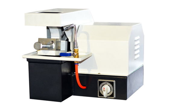 Ekonomiczna ręczna maszyna do cięcia metalograficznego o średnicy 35 mm z prędkością 2800 obr./min