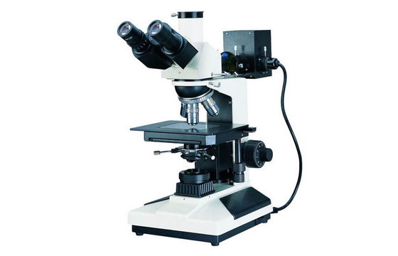 Trinocular Wide Field Eyepiece Reflektowany i przesyłany mikroskop metalurgiczny