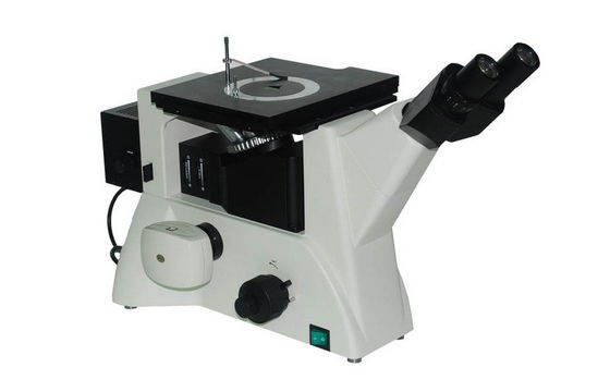Odwrócony cyfrowy mikroskop metalurgiczny System optyczny UIS z jasnym / ciemnym polem