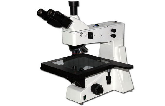 Trinocular Digital Metallurgical Microscope z obserwacją UIS i ciemnego pola