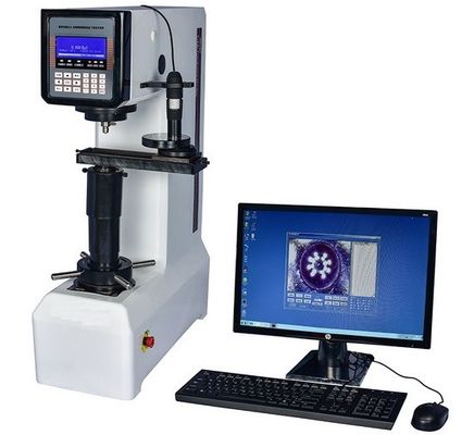 Elektroniczny tester twardości Brinella z mikroskopem pomiarowym i oprogramowaniem komputerowym
