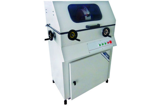 Metalograficzna maszyna do cięcia ściernego Pojemność 65 mm dla nierównych próbek metalograficznych