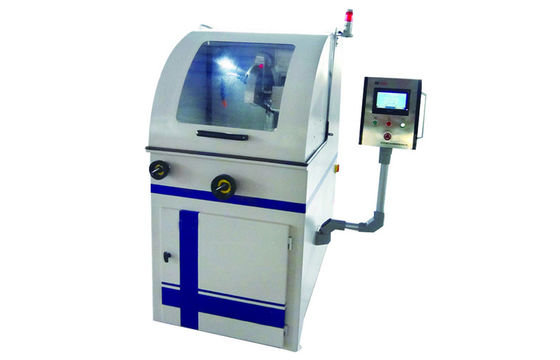 Chiny Średnica cięcia 110 mm Metalograficzna maszyna do cięcia 5KW z kontrolerem dotykowym dostawca