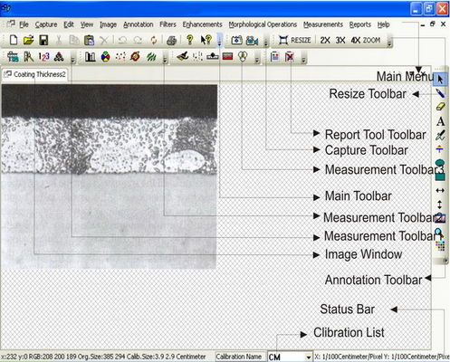 Oprogramowanie do analizy obrazów metalograficznych MetaVision do mikroskopów metalurgicznych