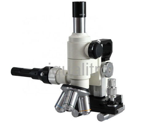 Monokularowy mikroskop metalurgiczny Mikroskop cyfrowy 100X do 500X ze stojakiem magnetycznym