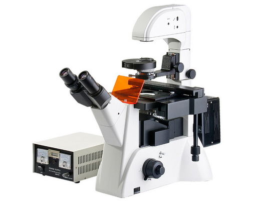 Okular szerokokątny Odwrócony mikroskop fluorescencyjny 40X z fazą układu optycznego UIS