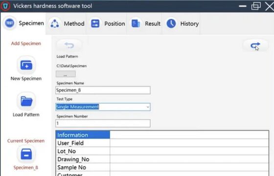 Maksymalna siła 10Kgf W pełni automatyczny inteligentny tester twardości Vickers iqualitrol SCV-5XYZ