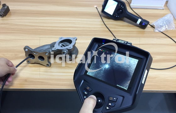 Dual Camera megapixel Industrial Videoscope 5m Tube for Visual Inspection Lotniskowe silniki