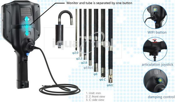 Zoom 8X Moduł Joystick Dokładnego Pozycjonowania Zaprojektowany Elastyczny Videoscope Wsparcie WIFI