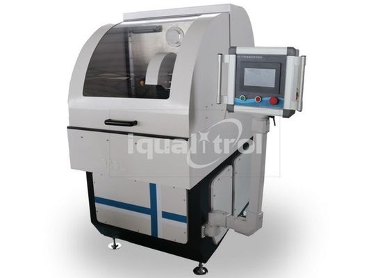 Pionowa maszyna do cięcia metalograficznego o dużej pojemności LQ-110Z z chłodzeniem wodą recyklingową