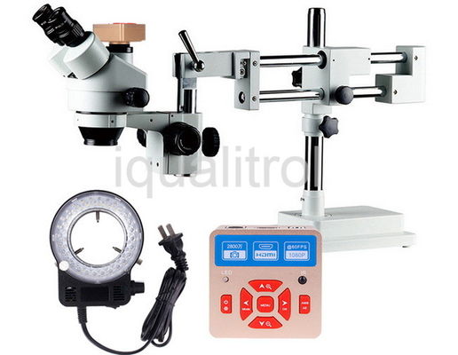 Mikroskop stereo z powiększeniem 8X - 70X