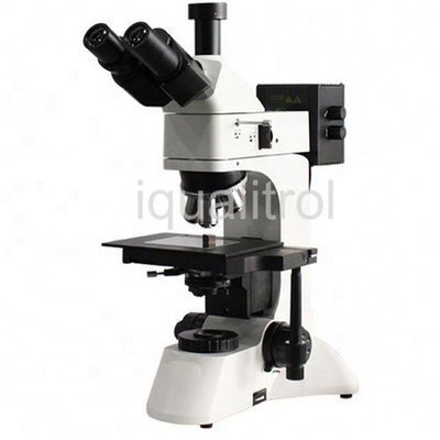 Trinocular Wide Field Eyepiece Reflektowany i przesyłany mikroskop metalurgiczny
